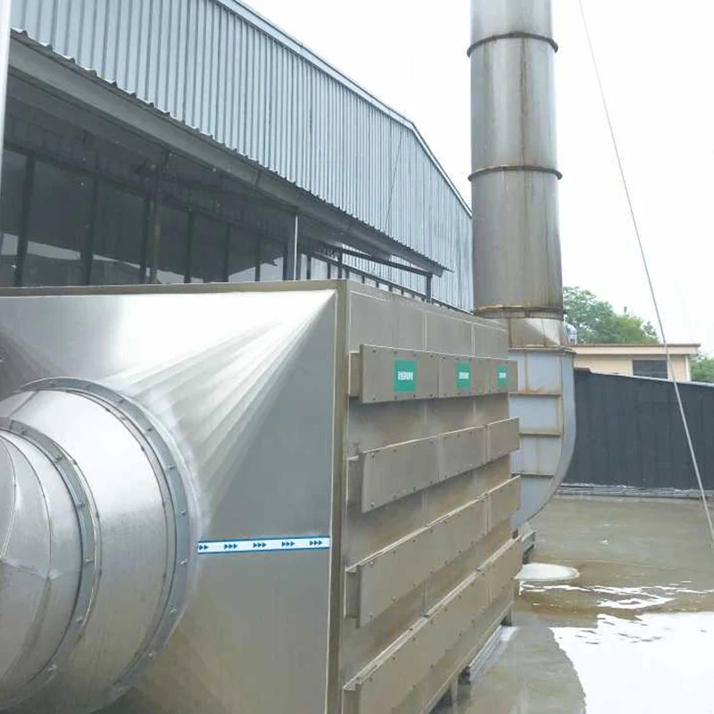 Industrieel olienevelzuiveringssysteem